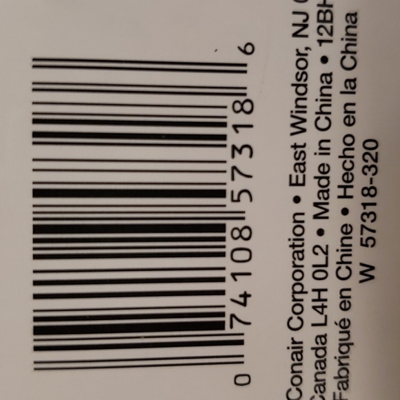 Conair Silver Tone Barrette - Picture 4 of 6